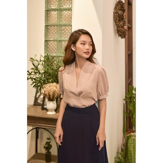 LAHOA Áo Vạt Xéo 
