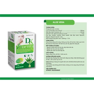 Viên uống lô hội aloe vera
