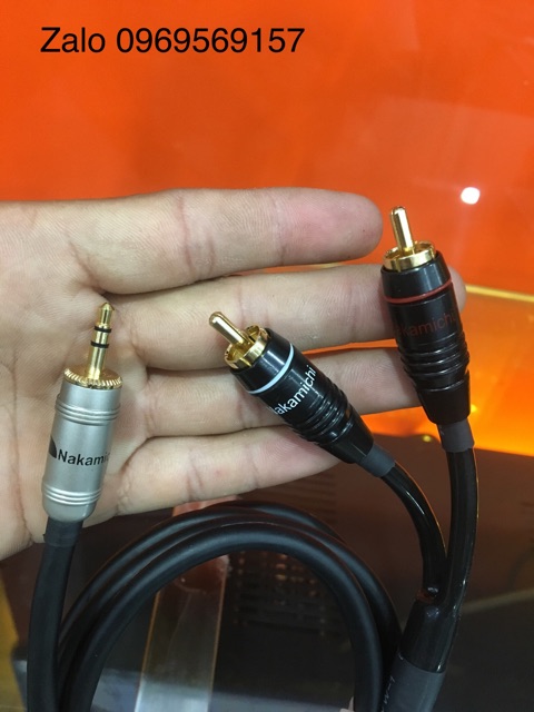 Dây 3.5 ra 2 bông sen nakmichi japan