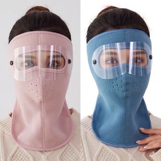 khẩu trang nỉ ninja dáng dài che cổ