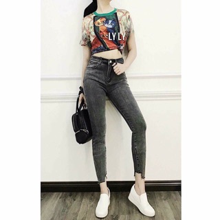Giày slip on nâng đế