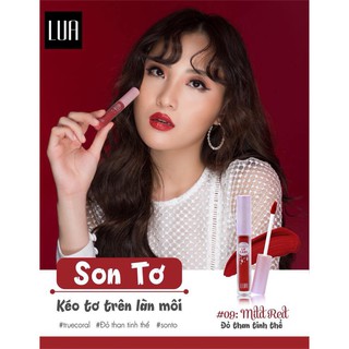 Son Tơ - Lua Fashion Lip Care #09 Đỏ Than Tinh Thể