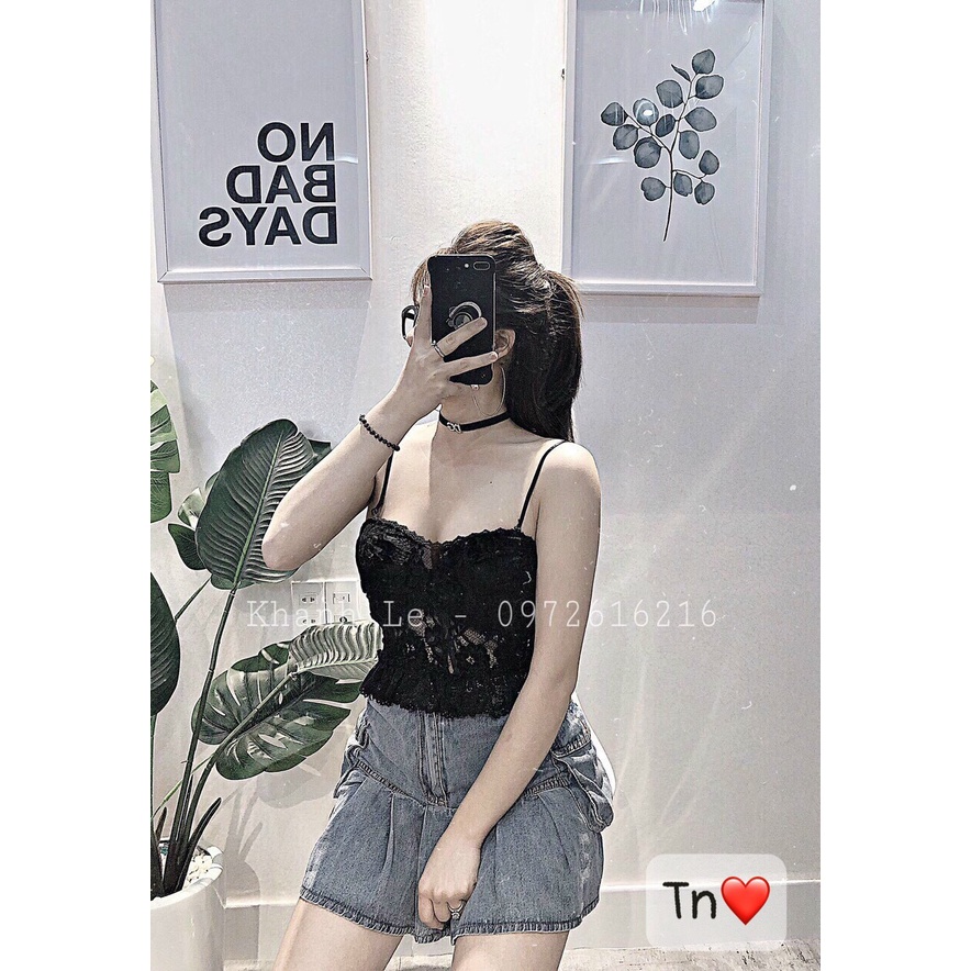 Áo 2s ren cúp ngực sang xinh , gigi