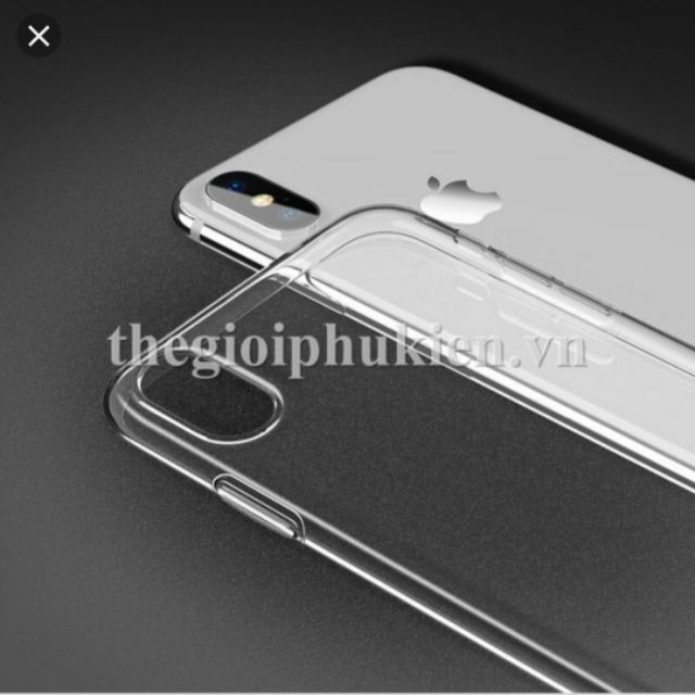 Ốp lưng dẻo iPhone Xs Max Mỏng trong suốt