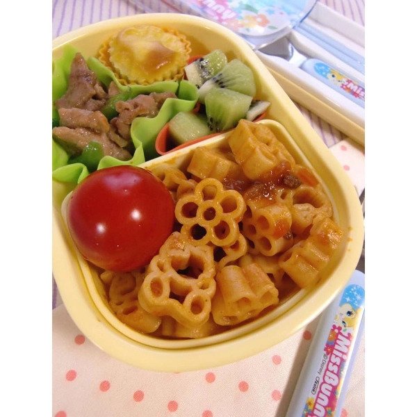 Mì nui dinh dưỡng hình hoa và Hello Kitty Nhật Bản cho bé 150g