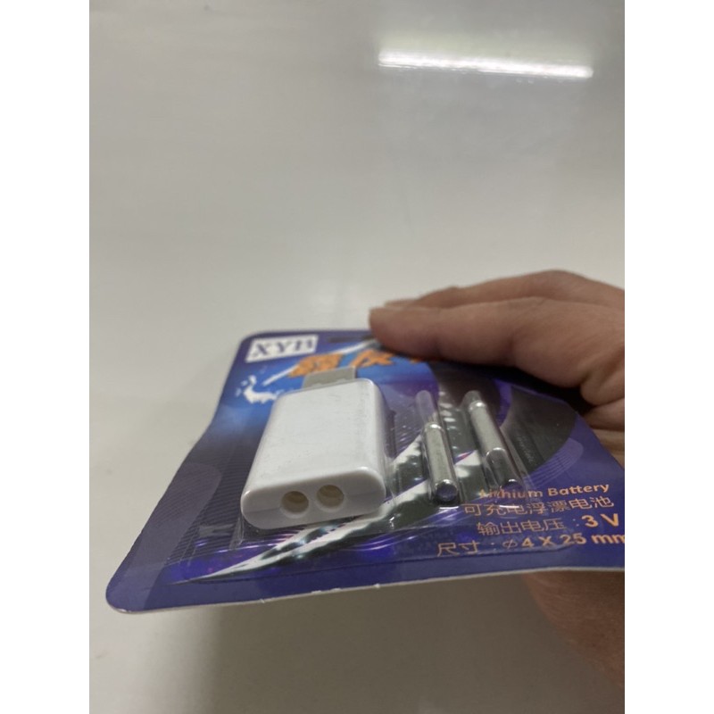 Bộ sạc pin CR425 cao cấp, Sạc pin phao câu đêm câu đài