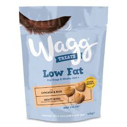 Thức ăn vặt cho chó WAGG LOW FAT TREATS 125g