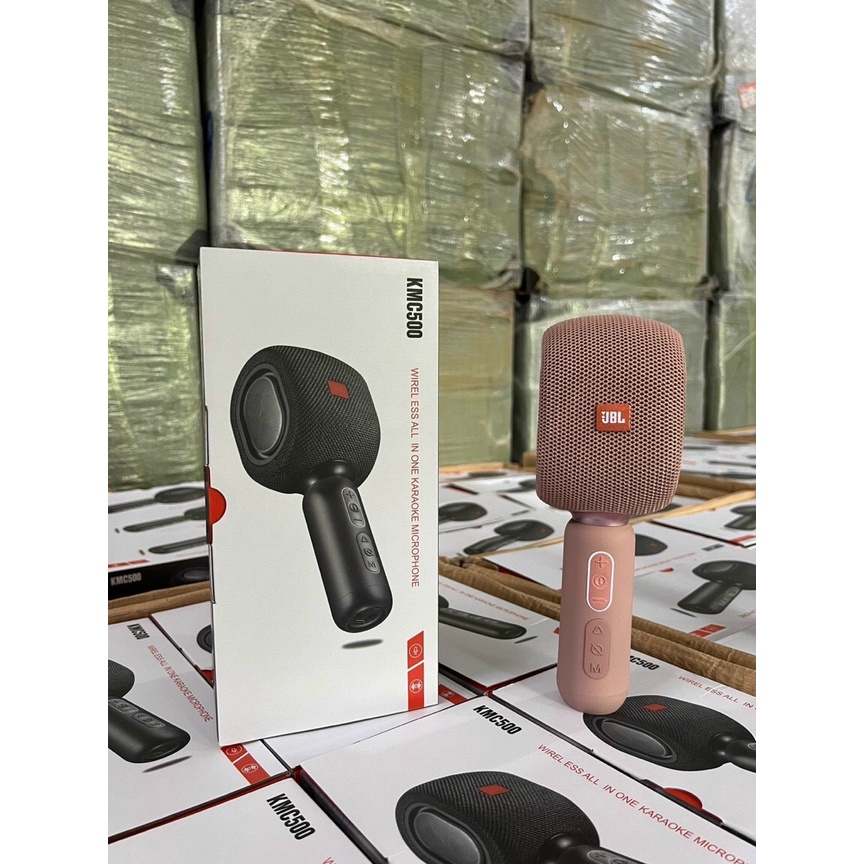 Micro Karaoke Bluetooth JBL KMC 500 Thế Hệ Mới - Bảo hành 12 tháng