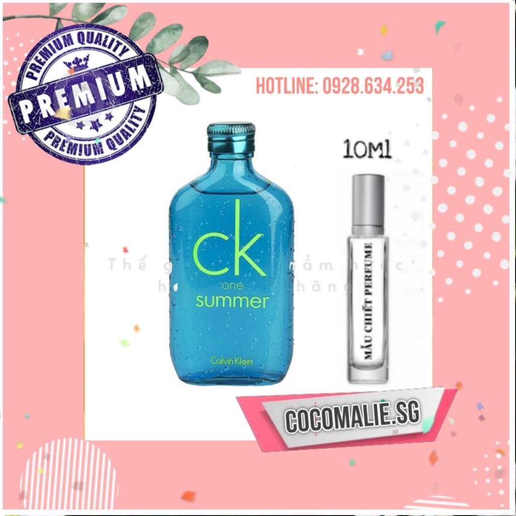 Mẫu thử nước hoa CK One Summer 2013 5ml/10ml/20ml