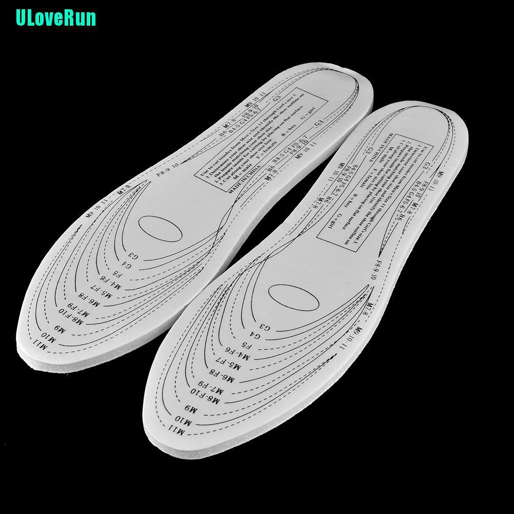 1 Cặp Đế Lót Giày Bằng Cao Su Non Giảm Đau Thoải Mái Dành Cho Nam Và Nữ