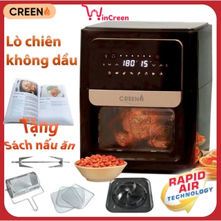 Nồi chiên không dầu 12L dạng vuông chính hãng Creen