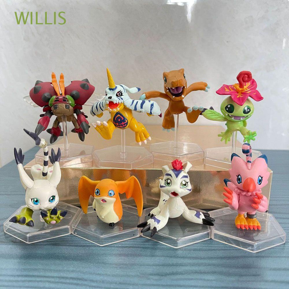Set 8 Mô Hình Đồ Chơi Nhân Vật Trong Phim Hoạt Hình Digimon