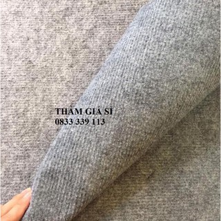 Comboo 6m2 thảm xám chụp ảnh/phong nền