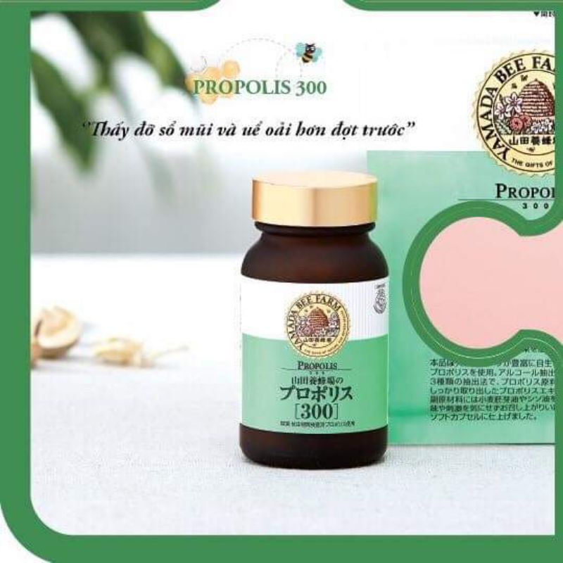 Viên Uống Keo Ong Xanh Propolis 300