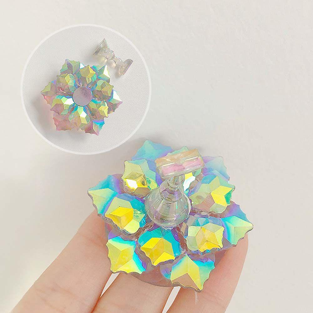 Kệ Trưng Bày Móng Tay Mini Cho Salon|Giá Đỡ Móng Tay Giả Hình Hoa Sen