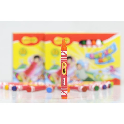 Bút sáp màu CR-C016 12 màu