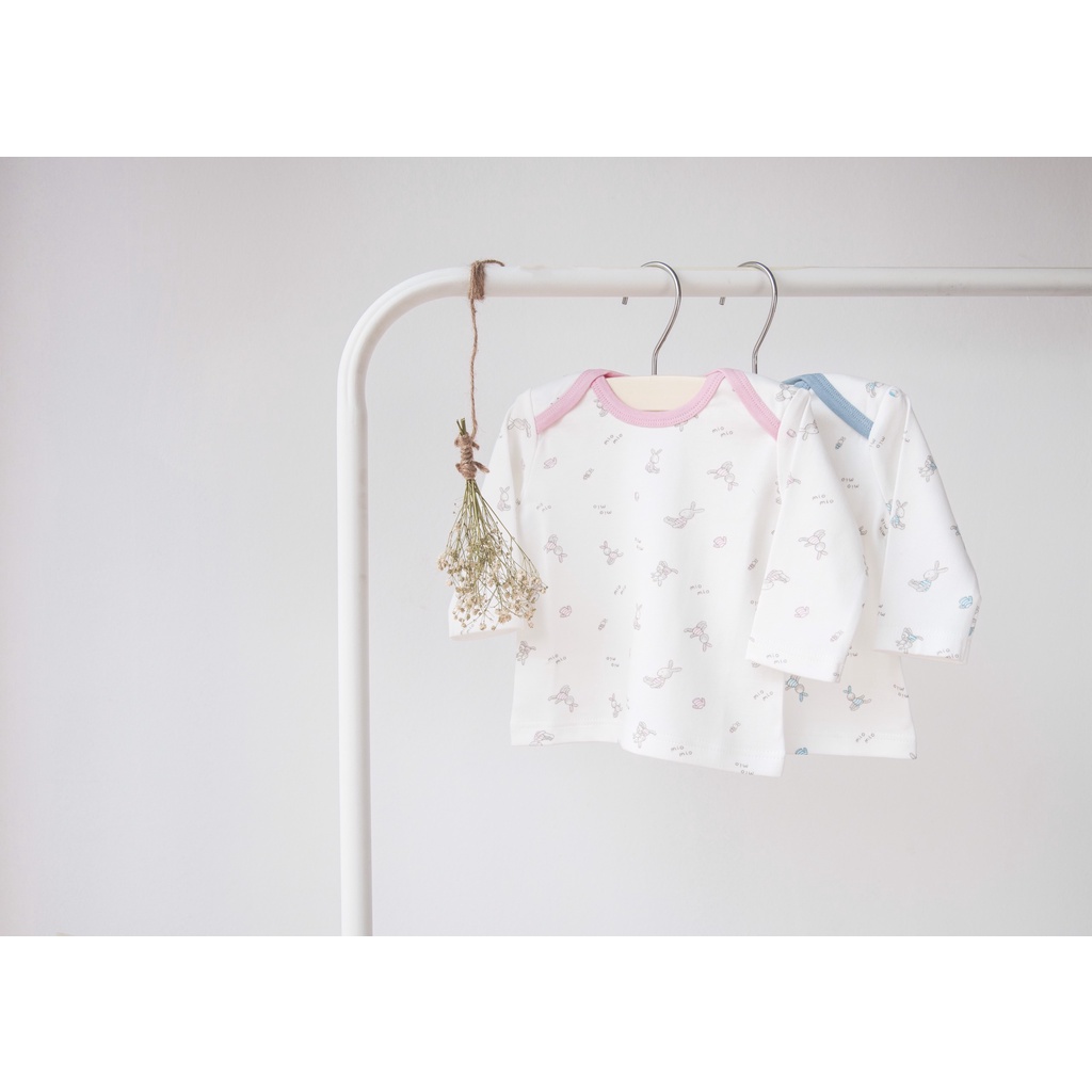 Áo Sơ Sinh Thu Đông, Cổ Chồm MIOMIO - Cho Bé Trai, Bé Gái , Vải Interlock Cotton