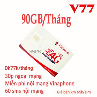 SIM MỚI ITELECOM SIÊU RẺ- SIM 4G ITELECOM