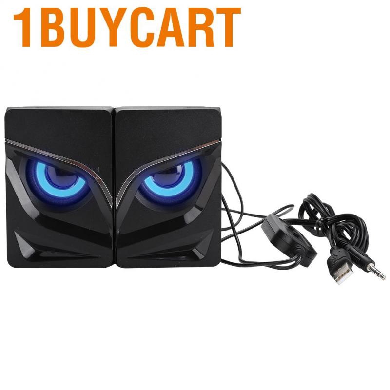 Cặp loa siêu trầm để bàn SADA V-128 mini kết nối USB 2.1 dành cho máy tính/điện thoại di động/máy tính xách tay