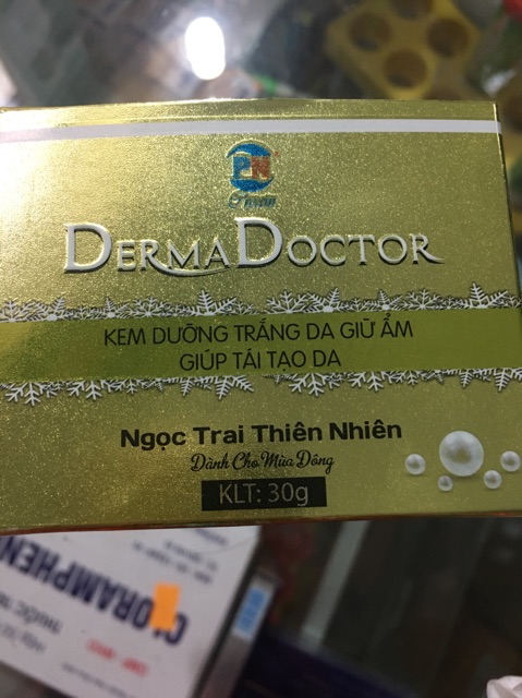 Kem dưỡng trắng da giữ ẩm - giúp tái tạo da - Dermadoctor