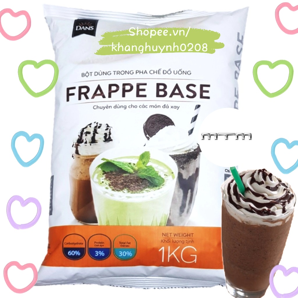 Bột Frappe Dans chóng tách nước 1kg