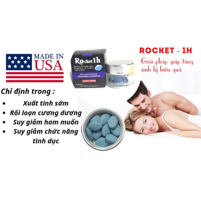 Rocket 1H hộp 10 viên - Đẳng cấp phái mạnh