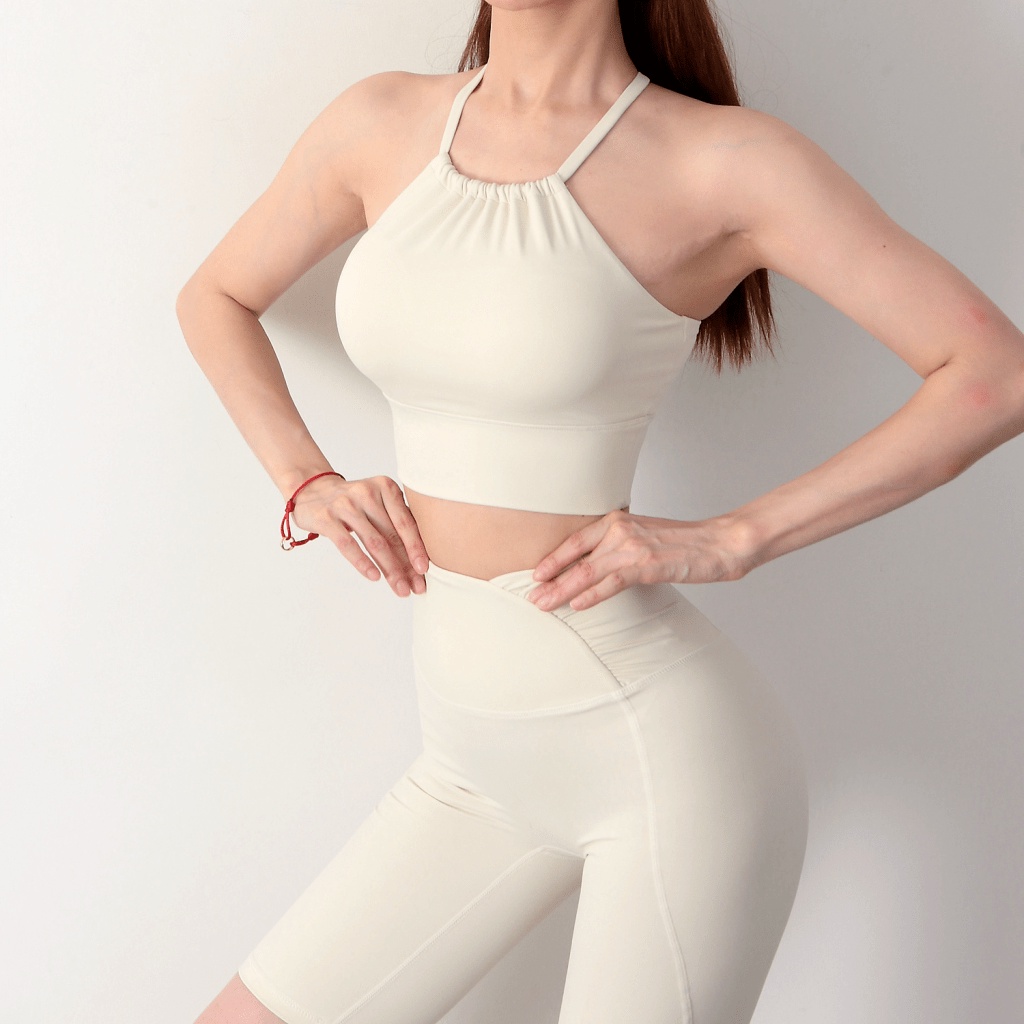 ĐỒ TẬP GYM - Áo tập gym thương hiệu Mitao cao cấp, Nude yoga đồ lót thể thao cho phụ nữ chống sốc và chống chảy xệ áo n