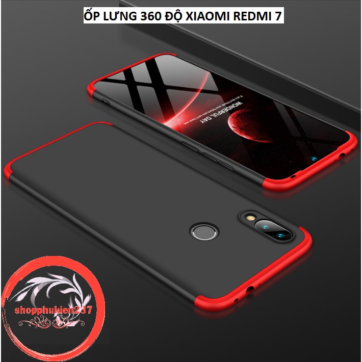 [Freeship toàn quốc từ 50k] Ốp Lưng Xiaomi Redmi 7 Ốp Bảo Vệ 360 Độ GGK Cao Cấp