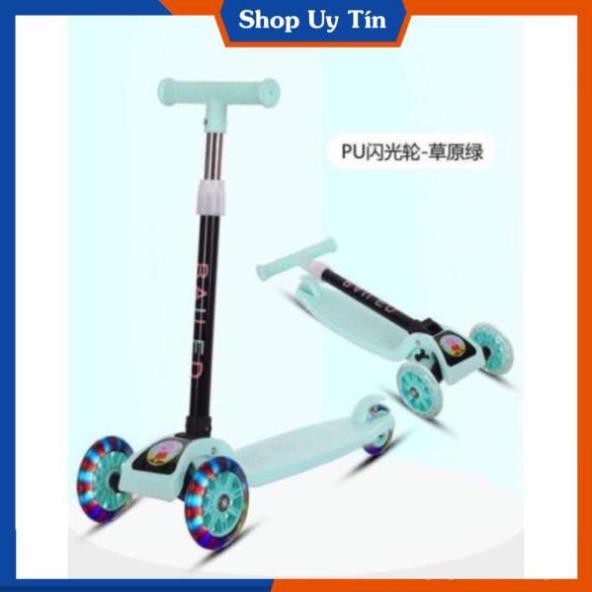 XE TRƯỢT SCOOTER 3 BÁNH PHÁT SÁNG MẪU MỚI