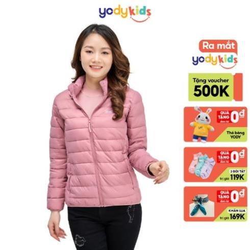 12.12 Xả Áo phao nữ YODY siêu nhẹ có mũ giữ ấm, áo khoác nữ chống thấm nước PHN4000 2021 *