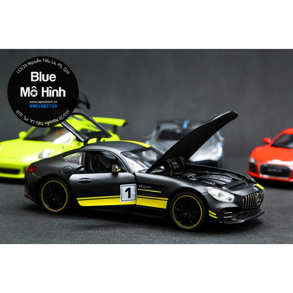 Blue mô hình | Xe mô hình Mercedes AMG GTR 1:24