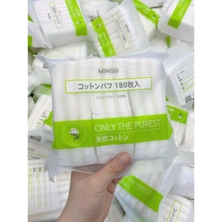 Bông Tẩy Trang Miniso 180m