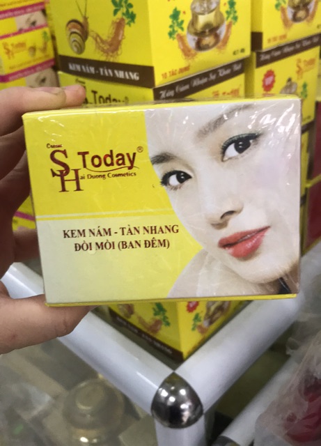 SH Today Kem bộ đơn đẳng cấp VIP Kem Nám - Tàn Nhang - Đồi mồi Ban đêm  (40g )