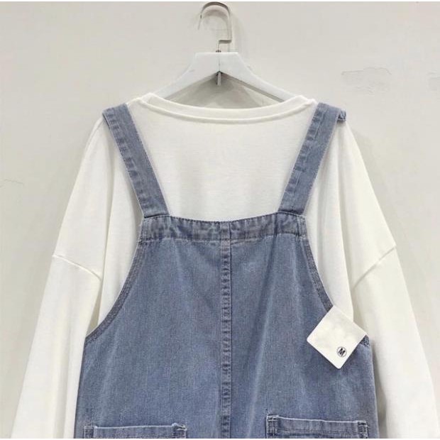 [Mã WASKT304 giảm 15% tối đa 30K đơn 99K] QUẦN YẾM JEAN NÚT GÀI ỐNG SUÔNG ULZZANG xịn | BigBuy360 - bigbuy360.vn