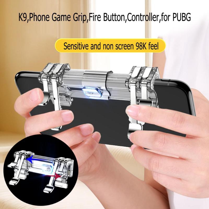 Nút bấm gắn điện thoại chơi game PUBG chất lượng cao K9
