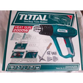 Máy khò Màng Co🛑 Máy khò hơi nóng Total 2000w🛑bảo hành 3 tháng, máy khò nhiệt, máy khò màng co bọc giỏ quà tết.