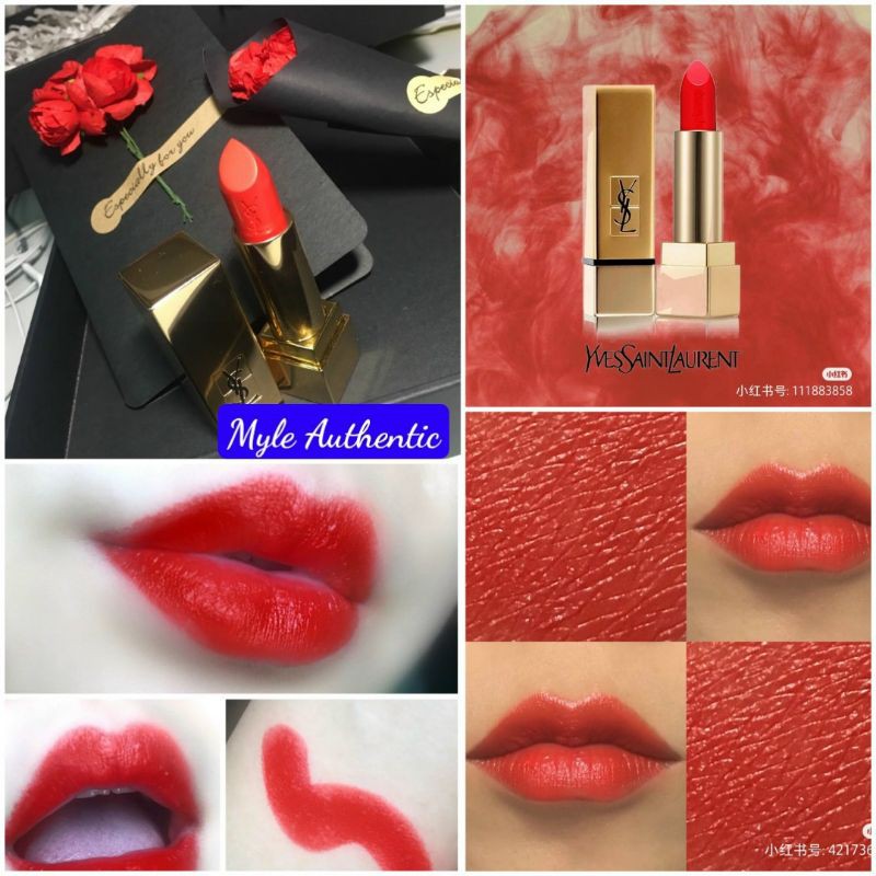 [103]SON YSL ROUGE PUR COUTURE 103 Prete A Tout