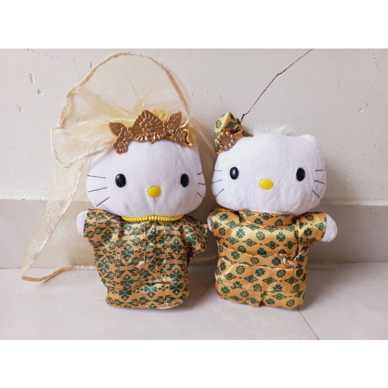 Set kitty cô dâu chú rễ