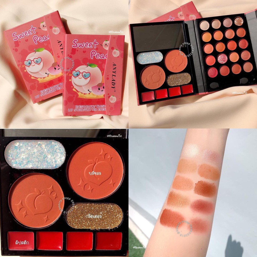 KIT MAKEUP SWEET PEACH ANYLADY