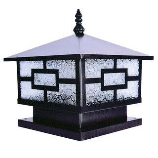 Đèn trụ cổng d25cm - có bóng