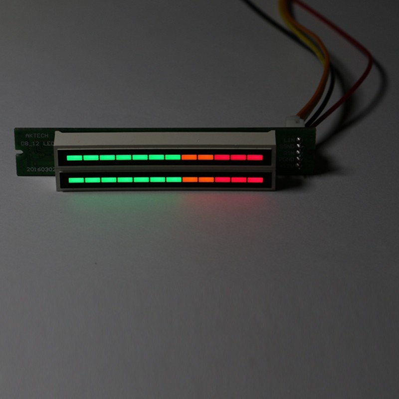Bảng Mạch Khuếch Đại Tốc Độ Âm Thanh 12-bit LED Có Chế Độ AGC