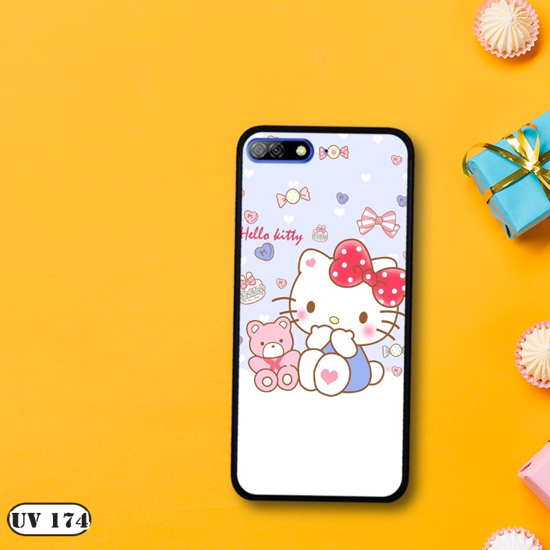 Ốp lưng  HUAWEI Y7 Pro 2018 - Lưng nhám viền dẻo in 2D