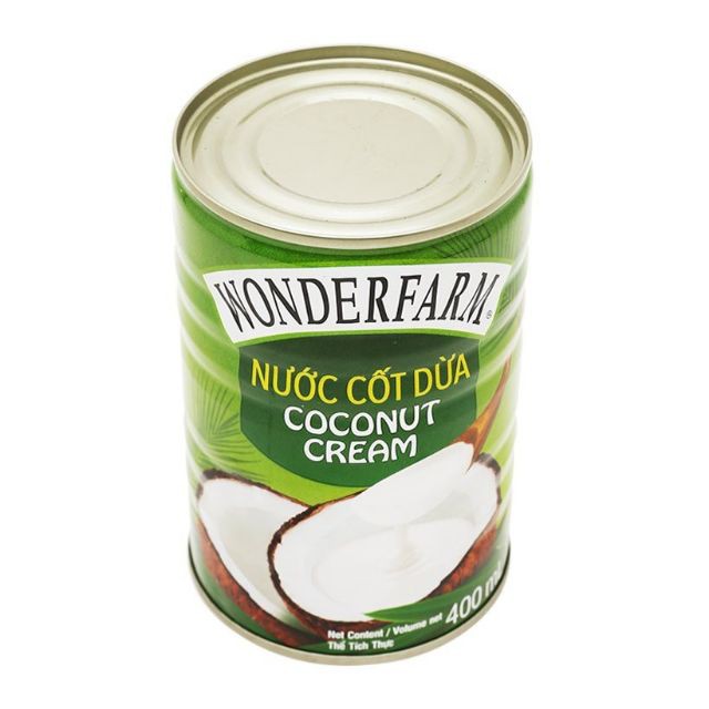 Nước cốt dừa lon Wonderfam 400ml
