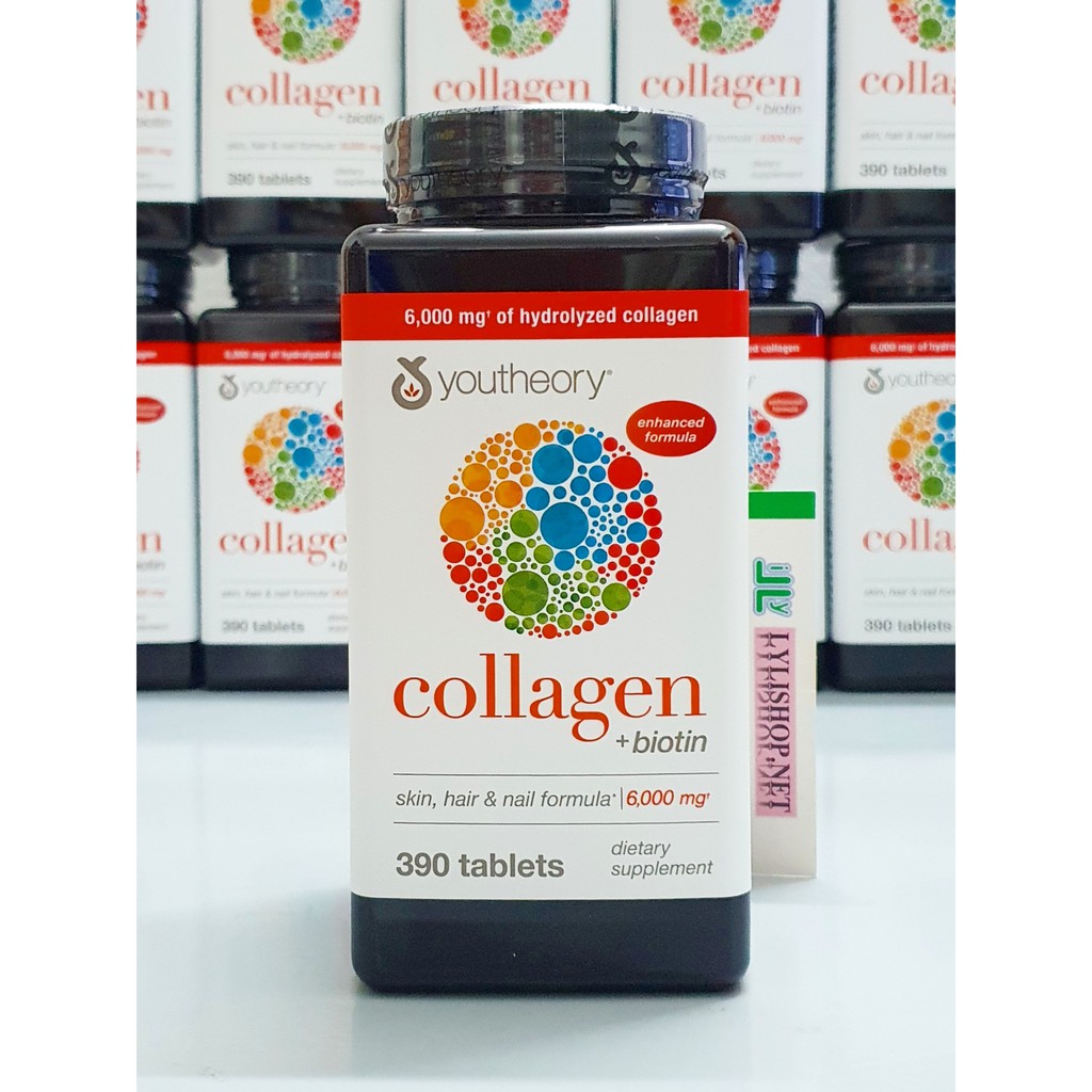Sale date Thức Uống Bổ Sung Vitamin, Collagen + Biotin 390 viên dành cho nữ của Mỹ