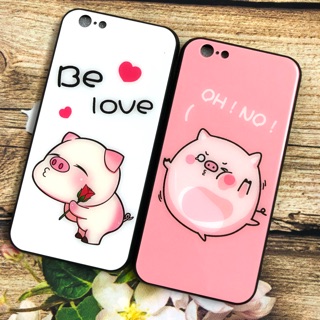 Ốp lưng iPhone 6 Plus / 6s Plus Viền dẻo hình chú heo cực dễ thương