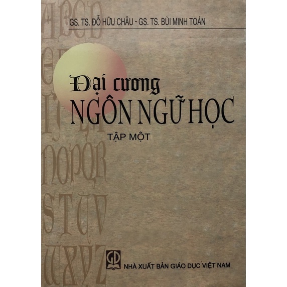 Sách - Đại cương ngôn ngữ học - Tập 1