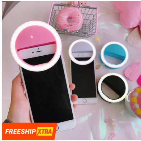 Đèn LED selfie Ring light có 3 mức sáng