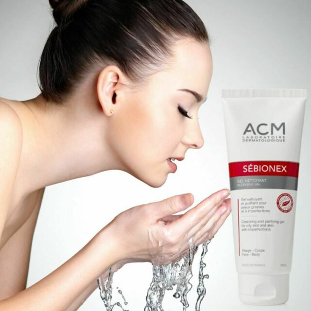 ACM Sữa Rửa Mặt Dạng Gel Làm Sạch Và Cân Bằng pH Cho Da Sebionex Cleansing Gel 200ml