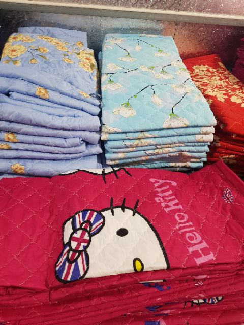 Chăn hè cotton poly . được chọn mẫu