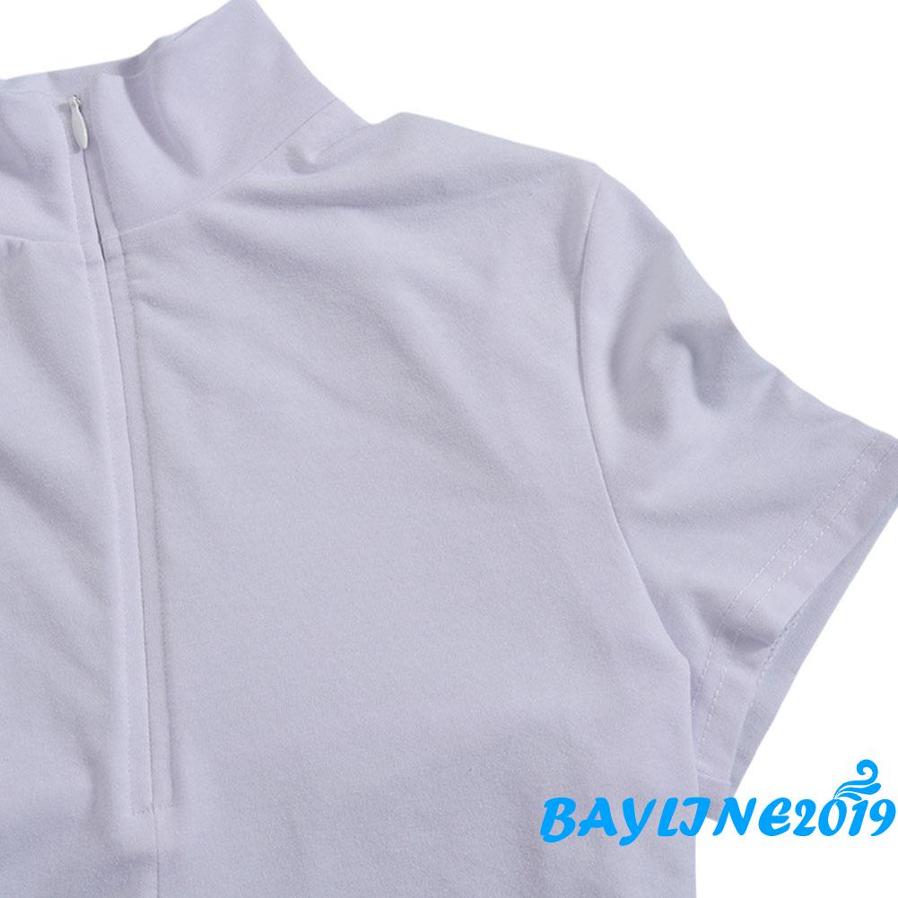 Áo thun crop top tay ngắn phối khóa kéo màu sắc trẻ trung thời trang quyến rũ dành cho nữ